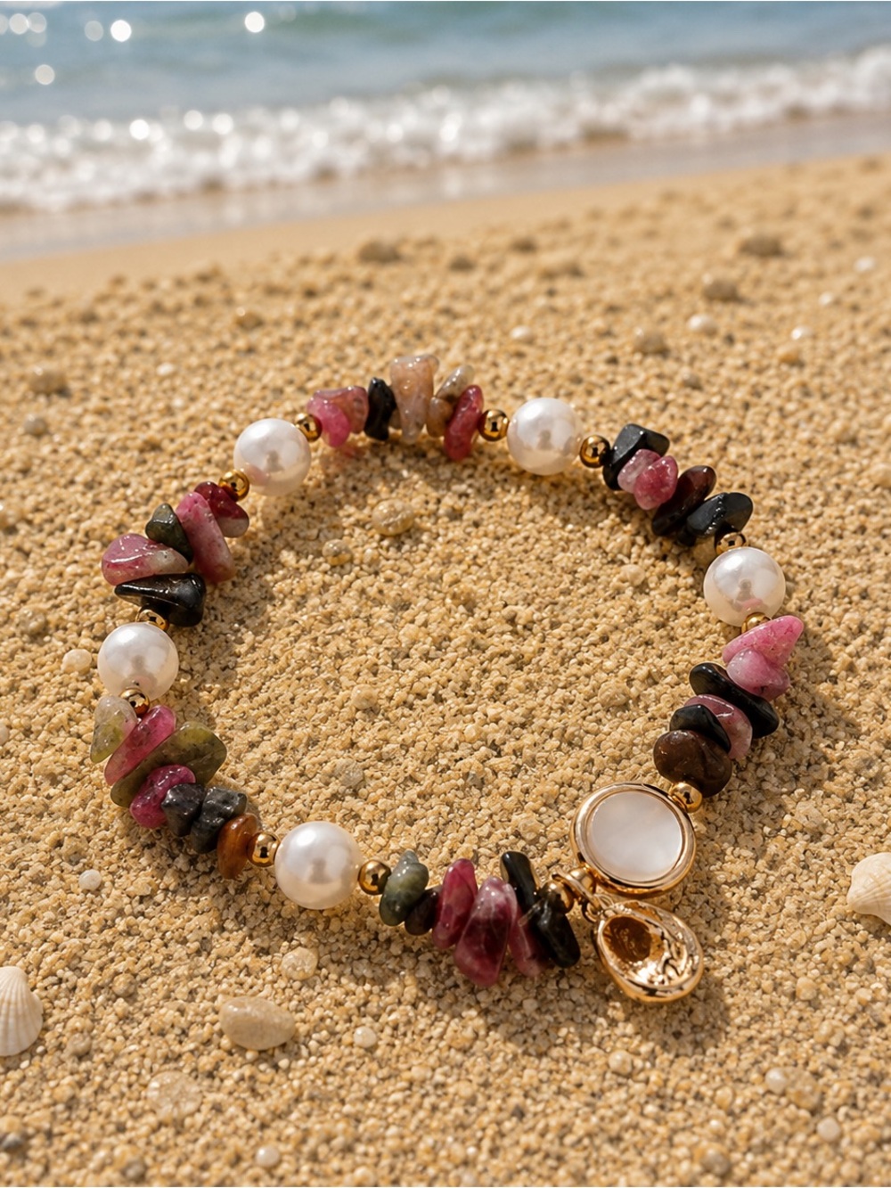 Multi Colored Bohemian Beach Bracelet